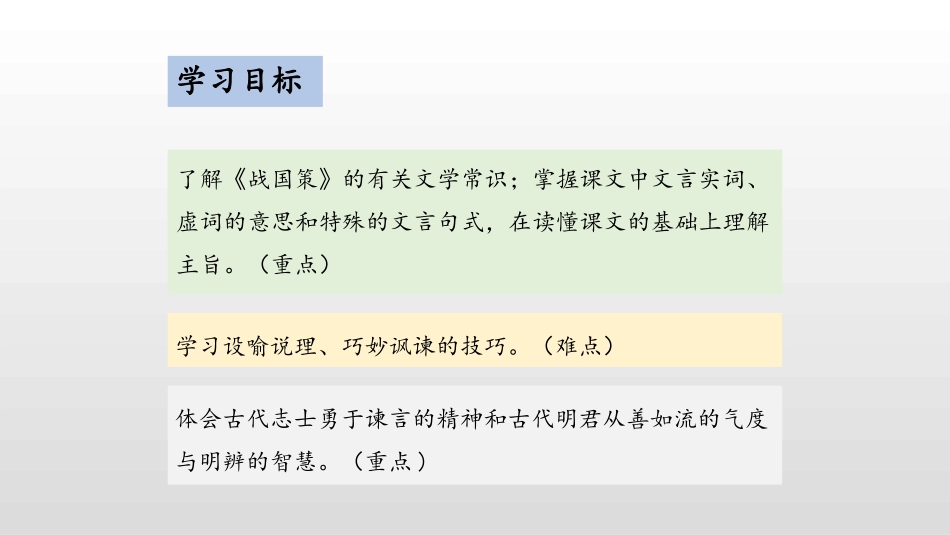 《邹忌讽齐王纳谏》PPT课文课件[部编版九年级语文下册]_第2页