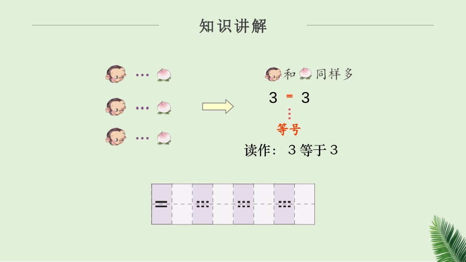 《比大小》PPT课件[人教版一年级数学上册]_第3页