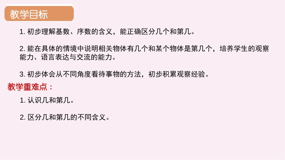 《第几》1-5的认识和加减法PPT免费课件[人教版一年级数学]_第2页