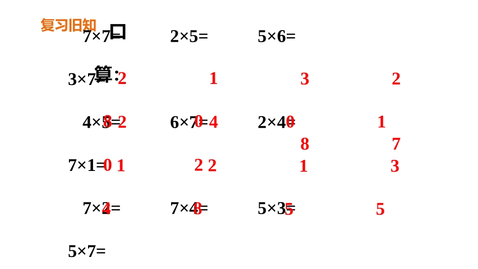 《8的乘法口诀》表内乘法PPT精品课件[人教版二年级数学]_第2页