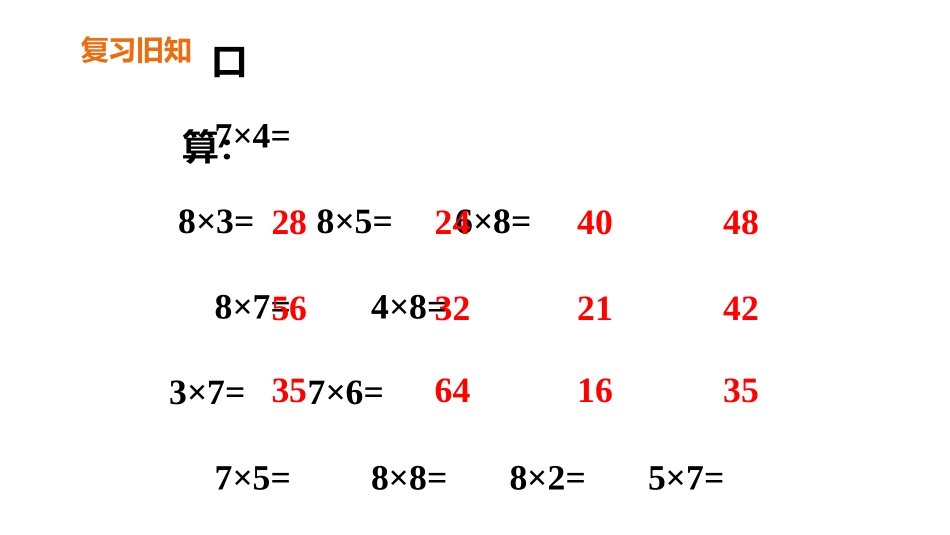 《9的乘法口诀》表内乘法PPT精品课件[人教版二年级数学]_第2页