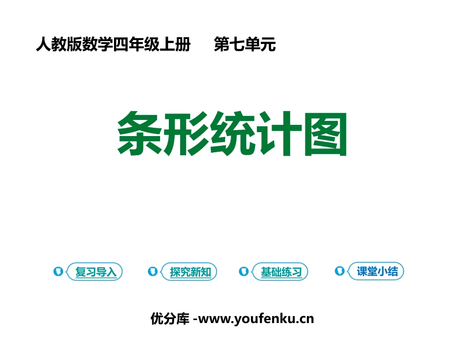 《条形统计图》PPT精品课件[人教版四年级数学上册]_第1页