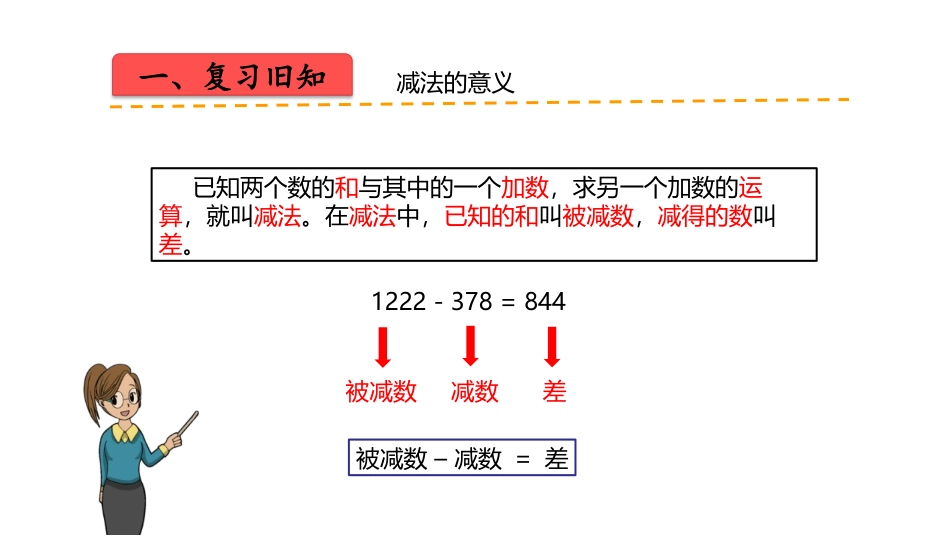 《加减法的意义和各部分间的关系》四则运算PPT免费课件_第3页