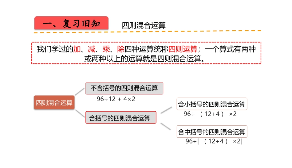 《括号》四则运算PPT课件[人教版四年级数学下册]_第2页
