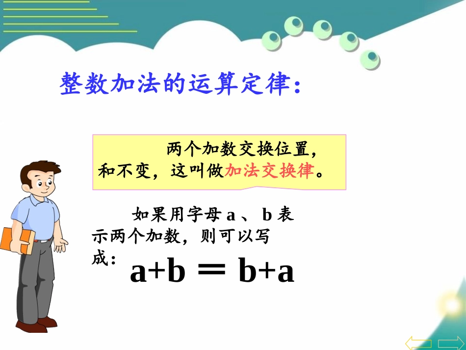 《整数加法运算定律推广到小数》小数的加法和减法PPT课件_第3页