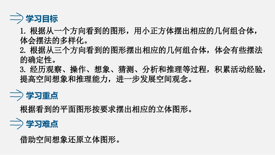 《观察物体》PPT精品免费课件[人教版五年级数学下册]_第2页
