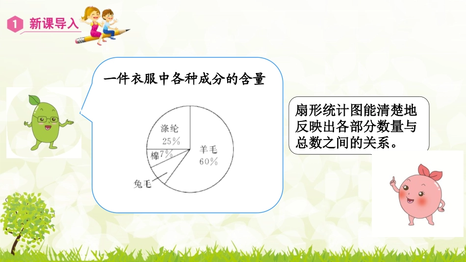 《如何选择统计图》扇形统计图PPT课件[人教版六年级数学]_第2页