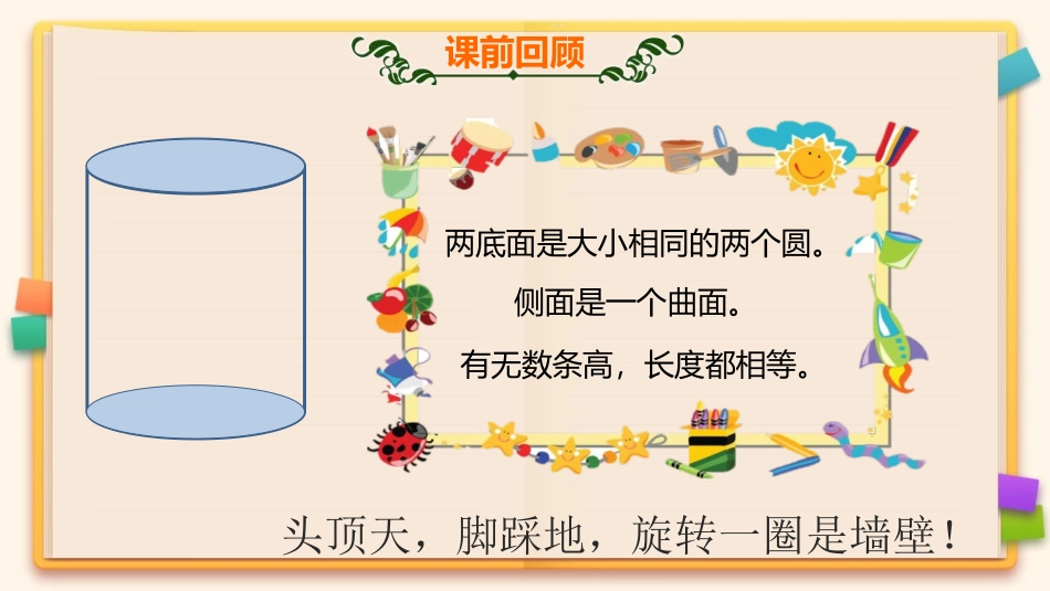 《圆柱的表面积》圆柱与圆锥PPT免费课件[人教版六年级数学]_第2页