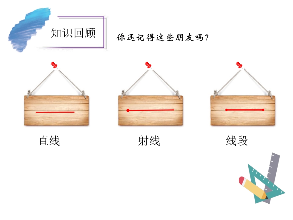 《直线、射线、线段》几何图形初步PPT教学课件[人教版七年级数学]_第2页