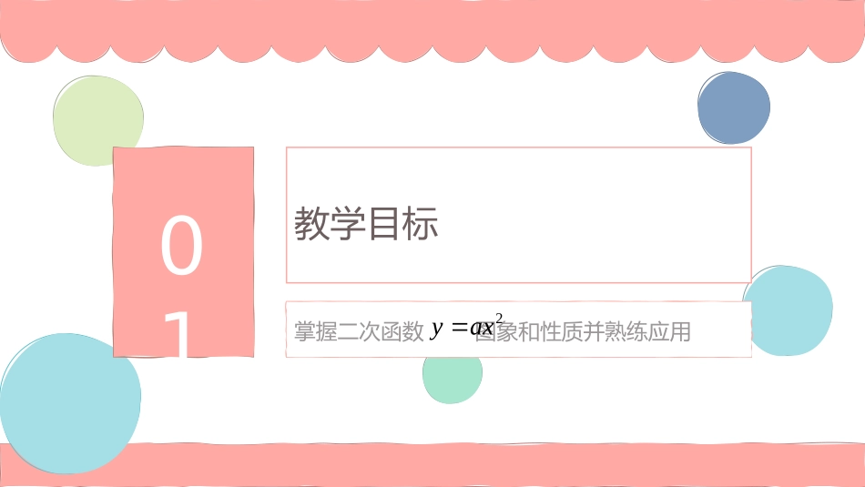 《二次函数y=ax2的图象与性质》二次函数PPT课件_第3页