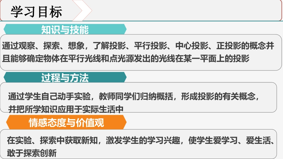 《投影》投影与视图PPT教学课件[人教版九年级数学下册]_第3页
