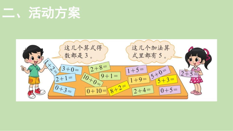 《做个加法表》加与减PPT课件[北师大版一年级数学上册]_第3页