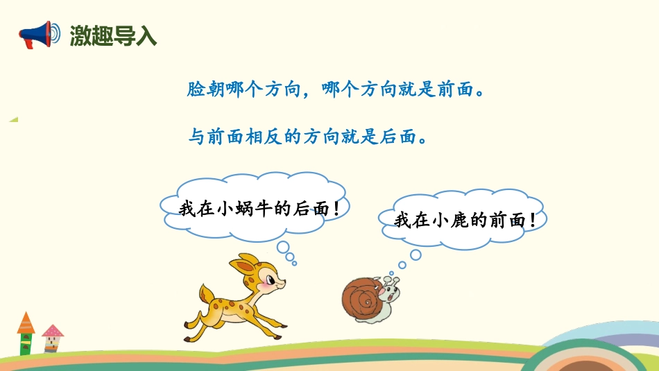 《前后》位置与顺序PPT课件[北师大版一年级数学上册]_第2页