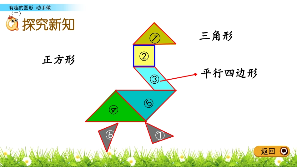 《动手做(二)》有趣的图形PPT教学课件[北师大版一年级数学]_第3页
