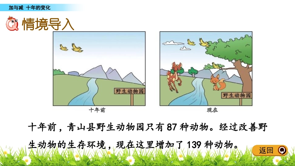 《十年的变化》加与减PPT免费课件[北师大版二年级数学下册]_第2页