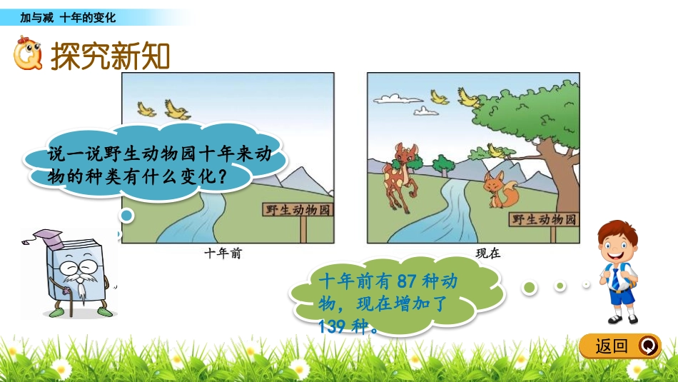 《十年的变化》加与减PPT免费课件[北师大版二年级数学下册]_第3页