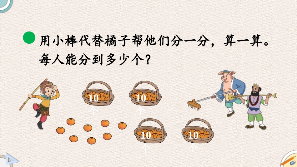 《分橘子》除法PPT免费课件[北师大版三年级数学下册]_第3页