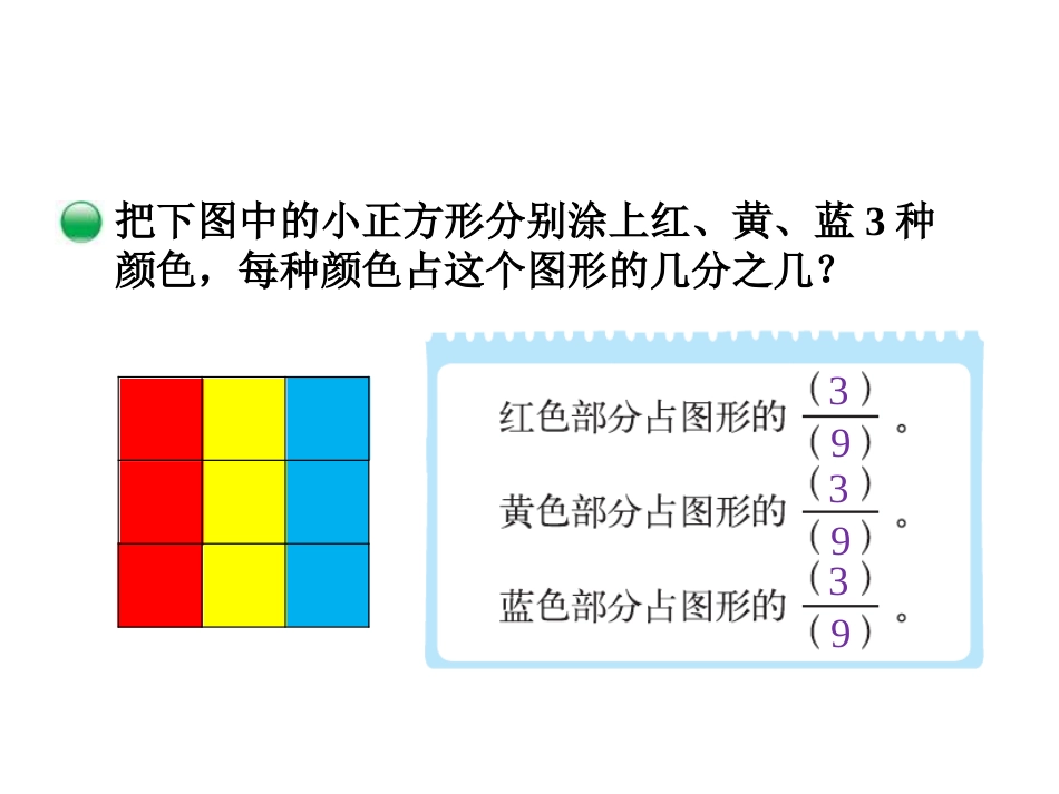 《分一分(二)》认识分数PPT课件[北师大版三年级数学下册]_第3页