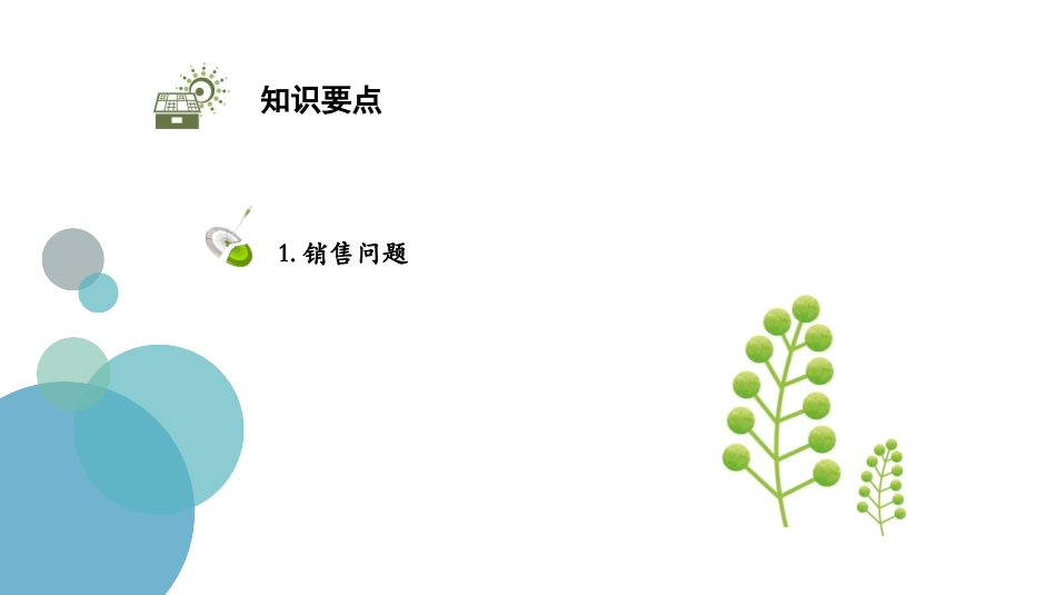 《应用一元一次方程-打折销售》一元一次方程PPT课件_第2页