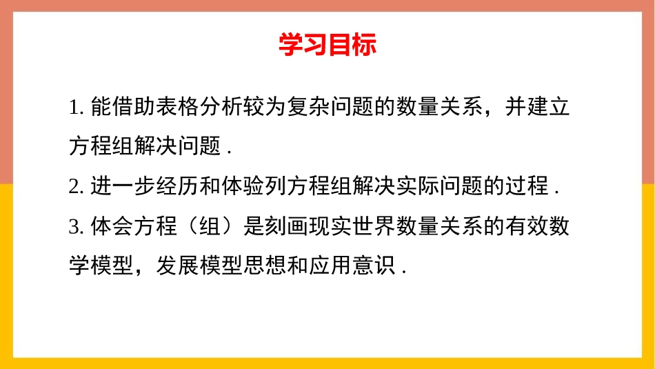 《应用二元一次方程组-增收节支》二元一次方程组PPT课件_第3页