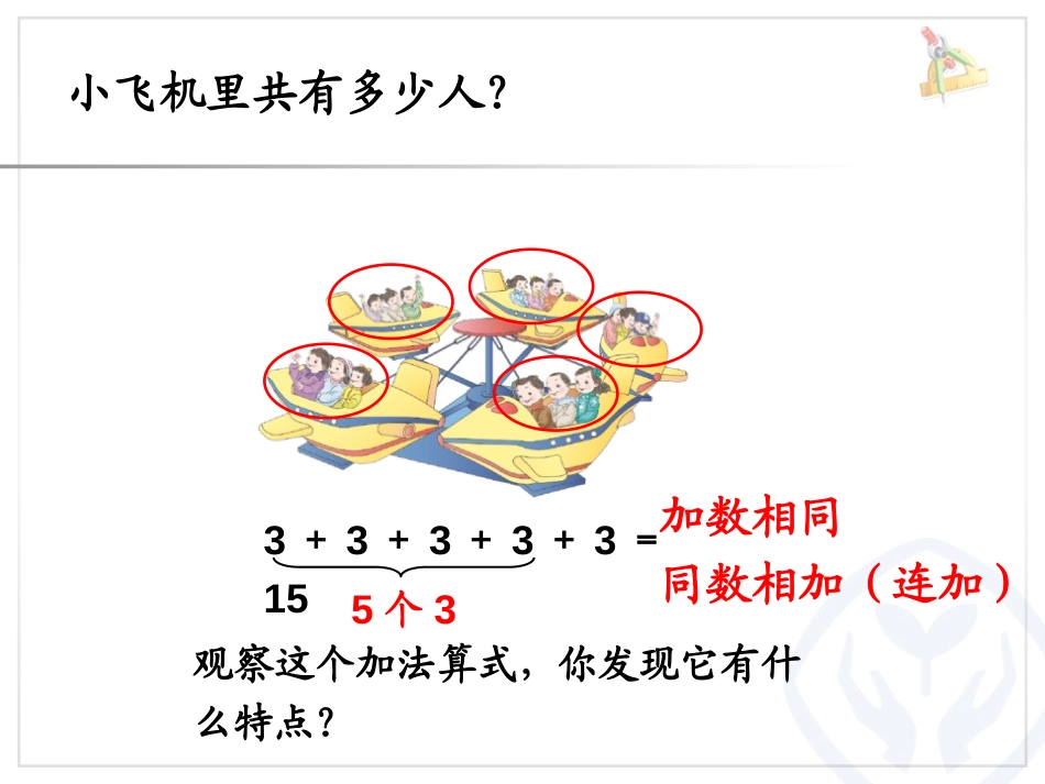 《乘法的初步认识》表内乘法PPT精品课件[西师大版二年级数学]_第2页