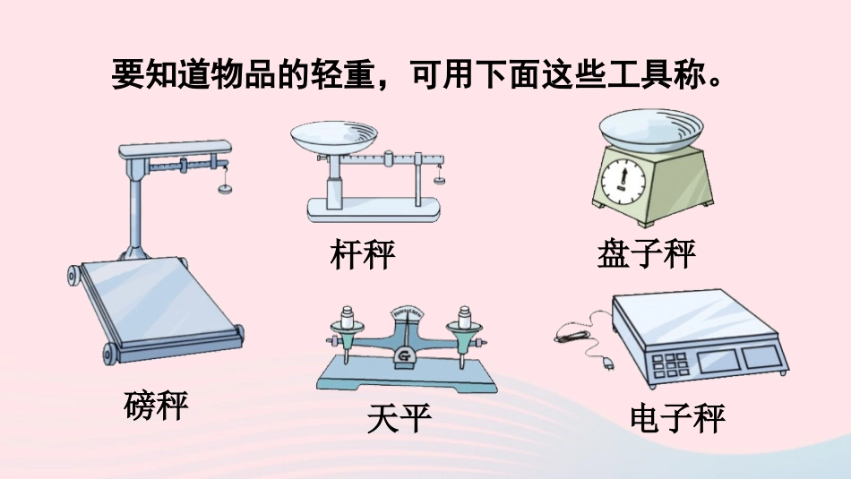《克、千克的认识》克千克吨的认识PPT课件[西师大版三年级数学]_第3页