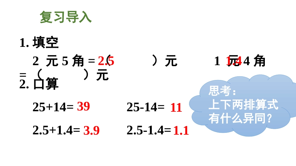 《一位小数的加减法》小数的初步认识PPT教学课件(第1课时)_第2页