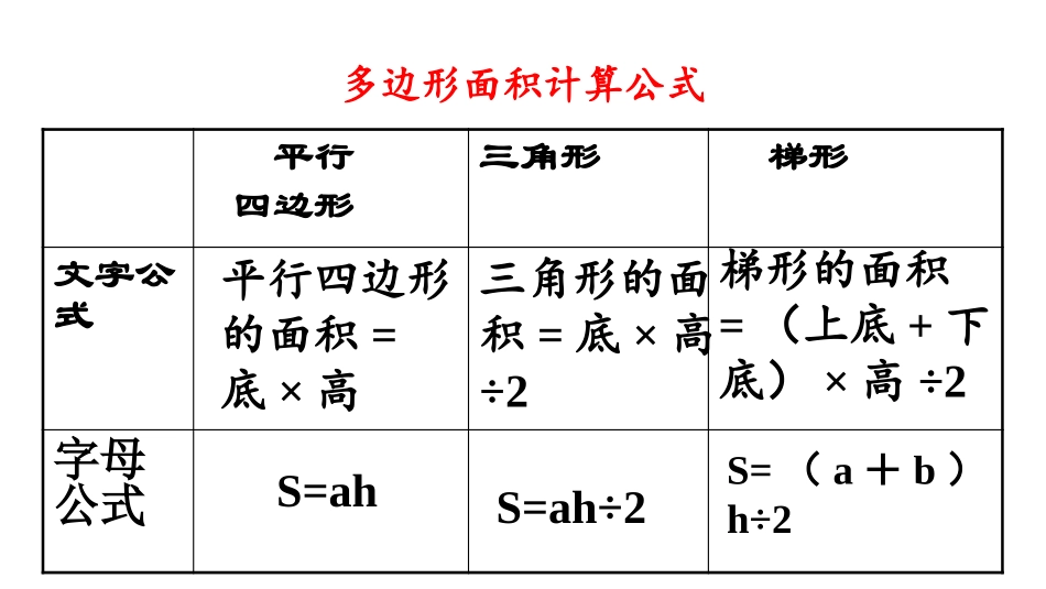 《不规则图形的面积》多边形面积的计算PPT教学课件_第3页