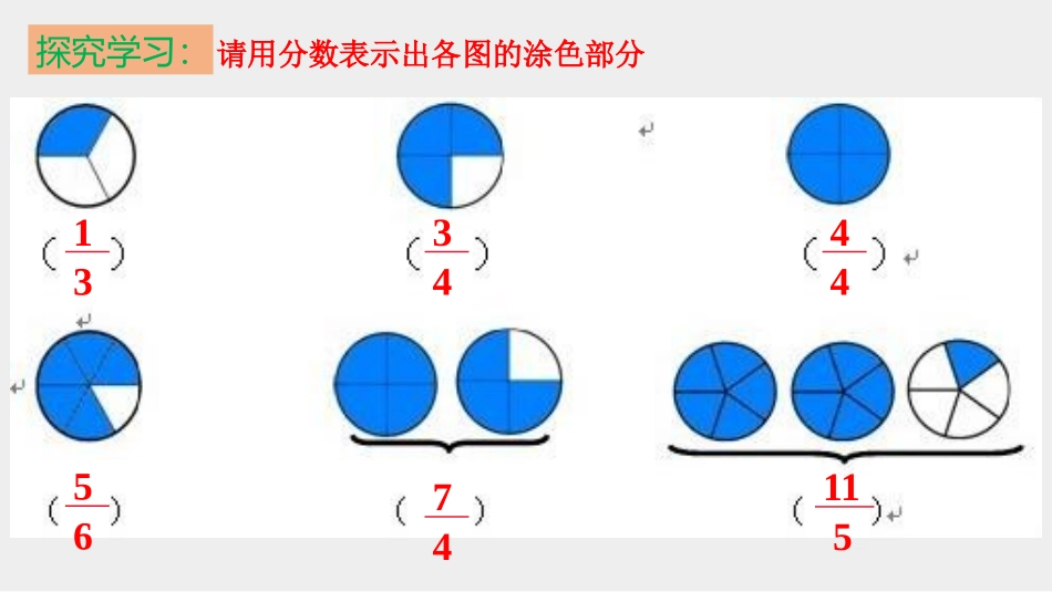 《真分数和假分数》分数PPT课件[西师大版五年级数学下册]_第3页