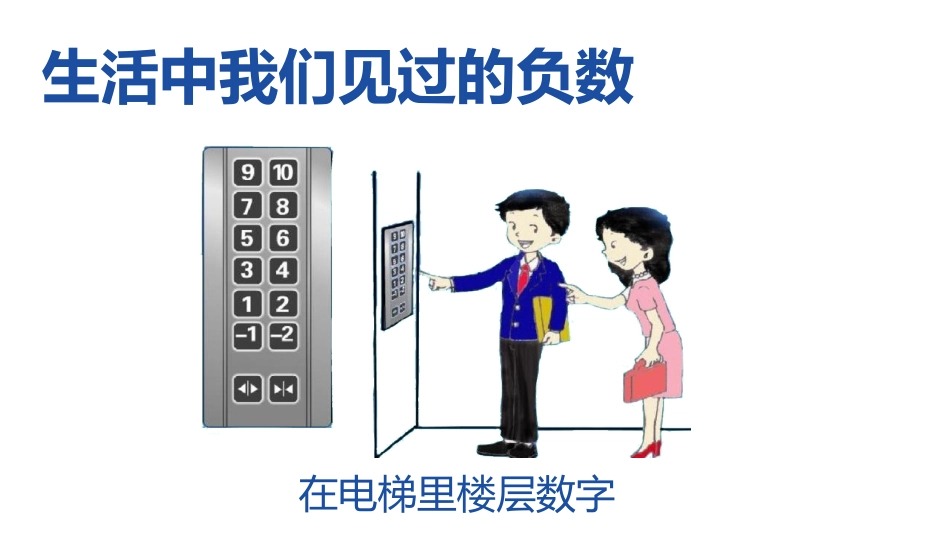 《负数的初步认识》PPT课件[西师大版六年级数学上册]_第2页