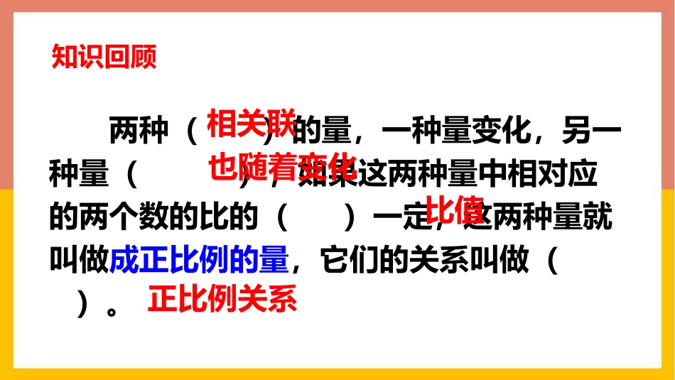 《成正比例的量》正比例和反比例PPT教学课件(第2课时)_第2页