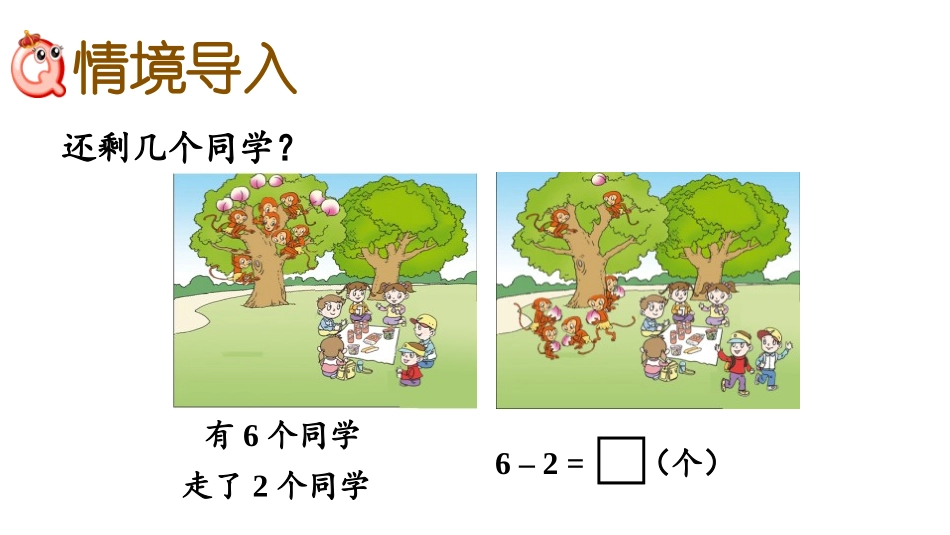 《走进花果山》PPT(第6课时)PPT课件[青岛版一年级数学]_第2页