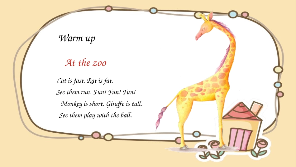 《At the zoo》PPT(第4课时)PPT课件_第2页