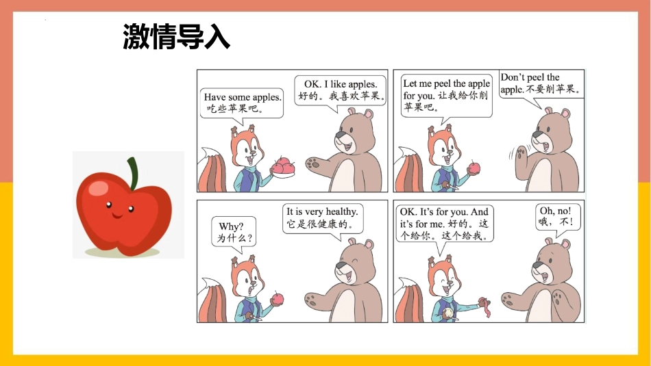 《Do you like pears?》Part B PPT教学课件_第3页