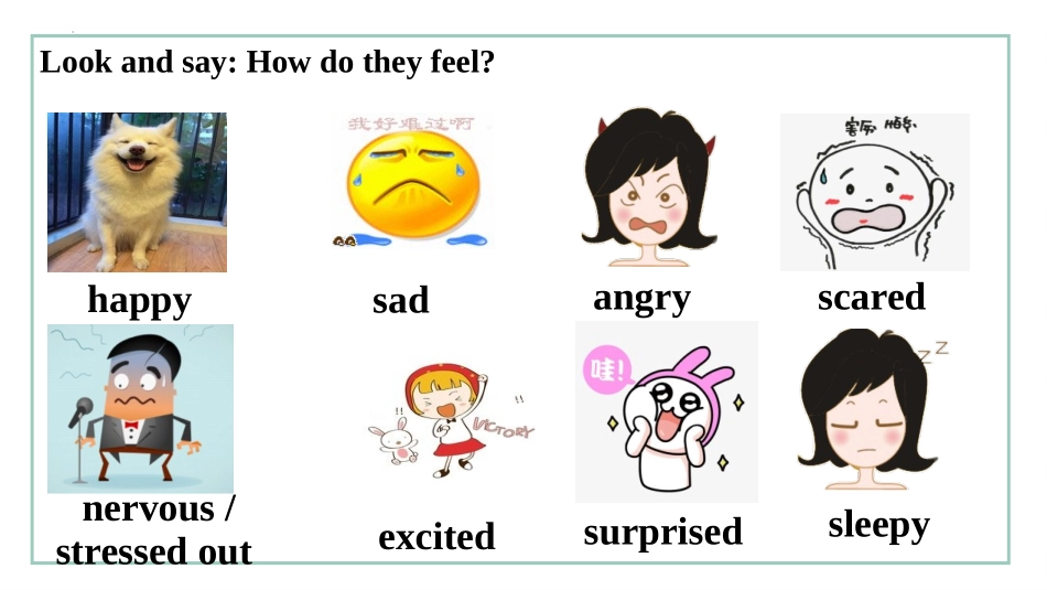 《Sad movies make me cry》SectionA PPT课件_第3页
