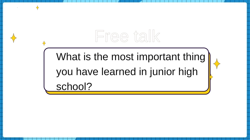 《I remember meeting all of you in Grade 7》SectionB PPT课件_第3页