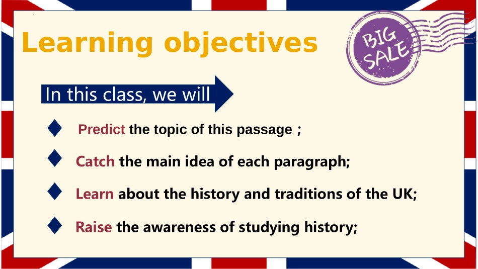 《History and Traditions》Reading and Thinking PPT课件_第2页