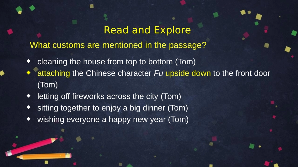 《Celebrations》PPT(第3课时)PPT课件_第3页