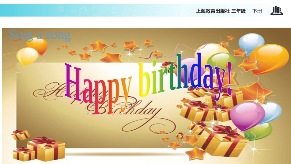 《Happy birthday!》PPT免费课件_第2页