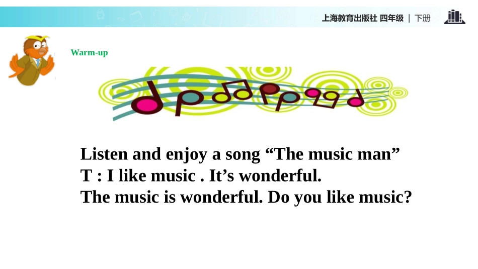 《Music》PPT教学课件[上海教育版四年级英语下册]_第2页