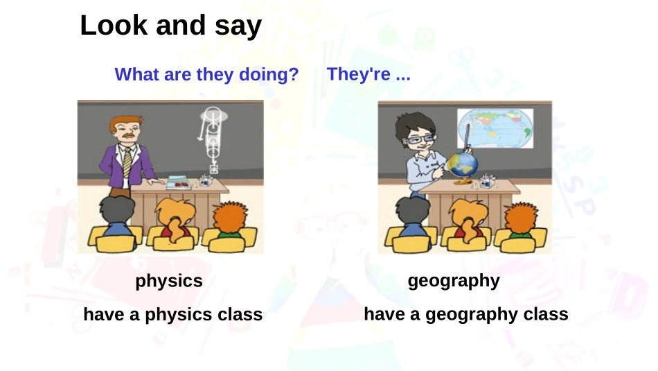 《My school life is very interesting》SectionA PPT课件_第2页
