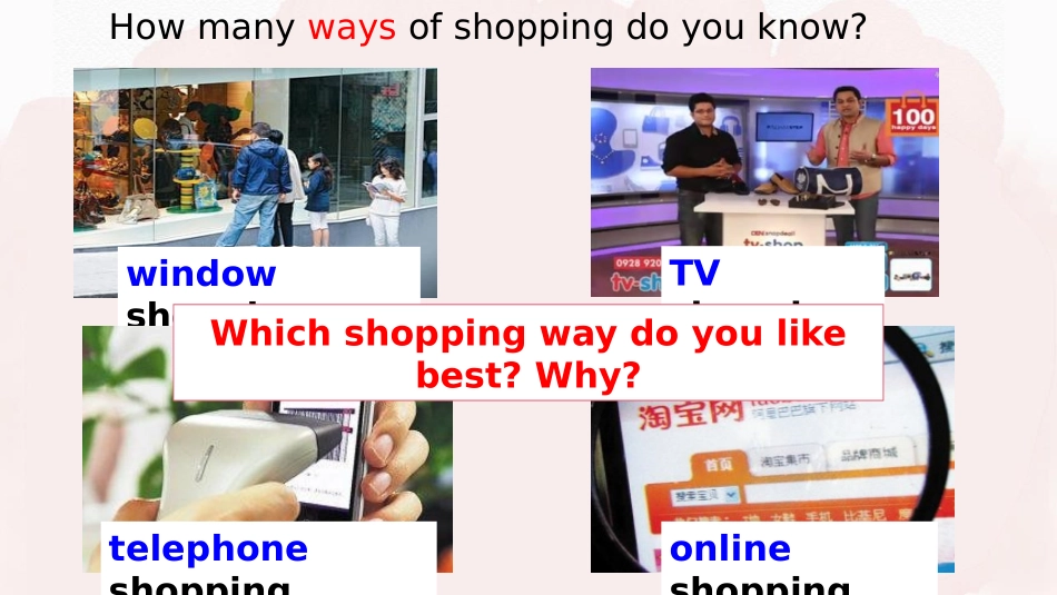 《You can buy everything on the Internet》Shopping PPT课件_第3页