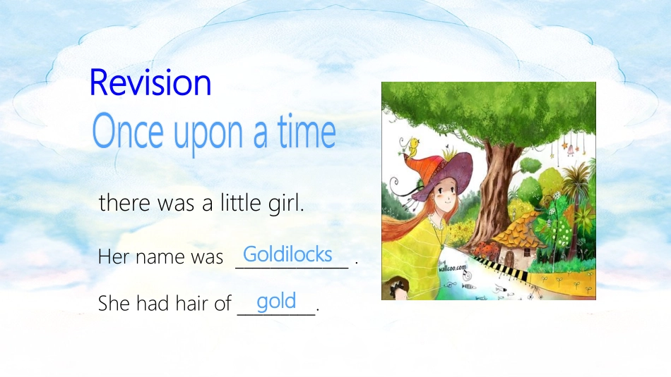 《Goldilocks hurried out of the house》Story time PPT免费课件_第2页