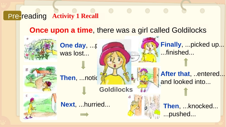 《Goldilocks hurried out of the house》Story time PPT课件_第3页