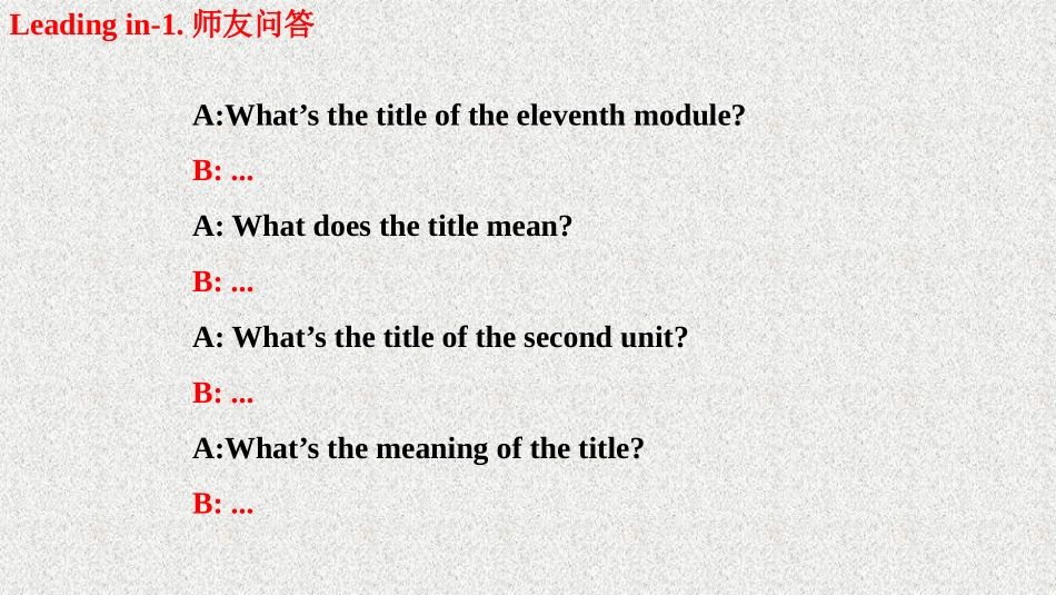 《Here are some ways to welcome them》Body language PPT优秀课件_第2页
