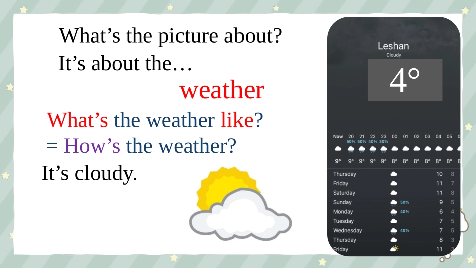 《It might snow》the weather PPT课件_第2页