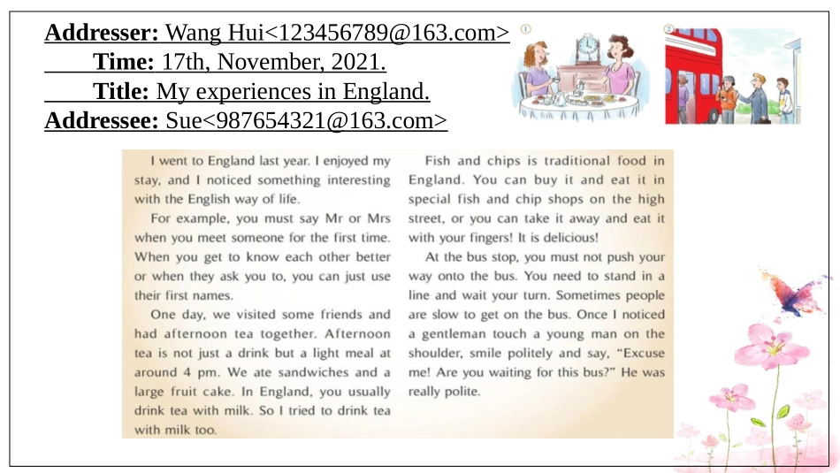 《In England you usually drink tea with milk》Way of life PPT课件_第3页