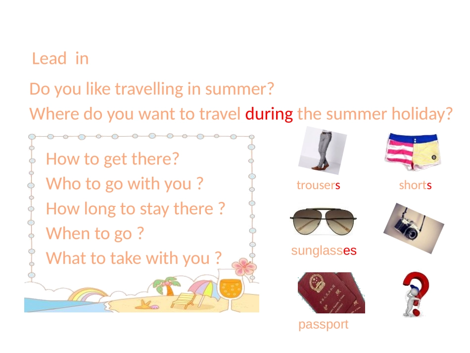 《Please write to me and send me some photos!》Summer in Los Angeles PPT免费课件_第2页