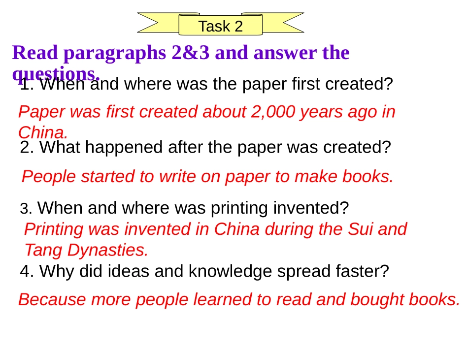 《Will books be replaced by the Internet?》Great inventions PPT免费课件_第3页