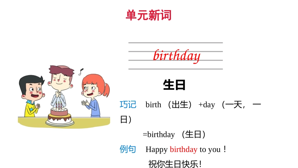 《Happy Birthday!》PPT免费课件_第3页